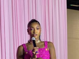 Angel Reese speaks at Barbie Dream Festival in Fort Lauderdale